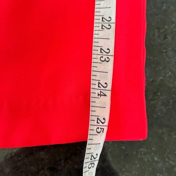 Amanda Uprichard Sabine Mini Sheath Dress Red Size Medium - Picture 11 of 13